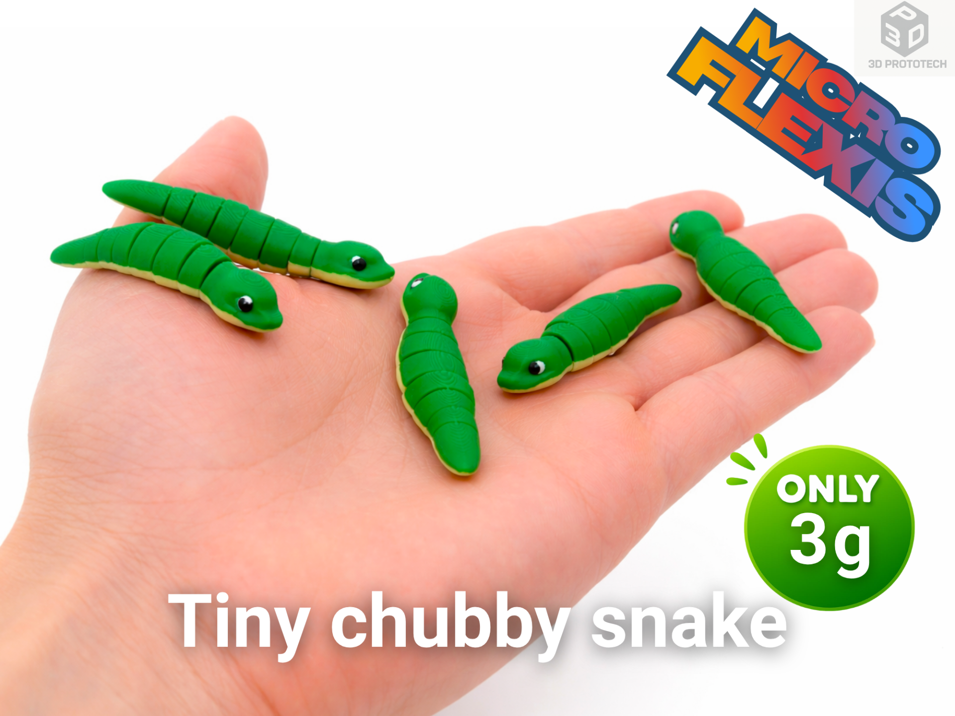 Tiny chubby snake