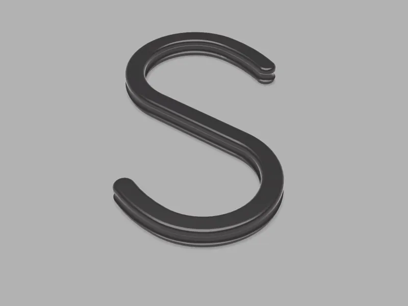 Solid hook S, M, L size