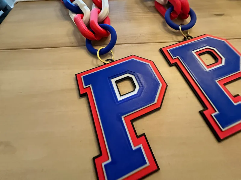 Patriots - Page High Franklin TN Medallion & Chain