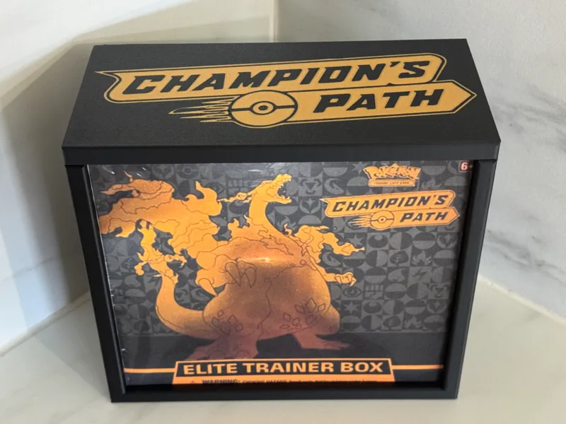 Pokemon ETB Box Protector Case Champion's Path