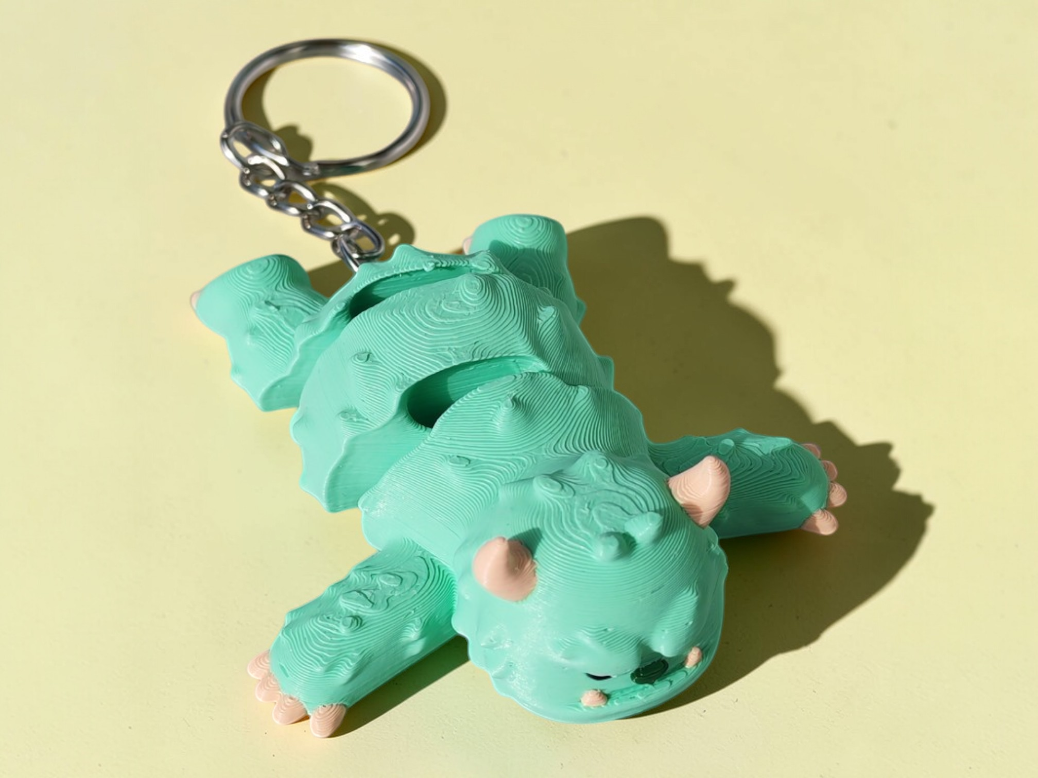 Miniatura 2 do modelo 3D Flexi Grumpy Dobo & Keychain