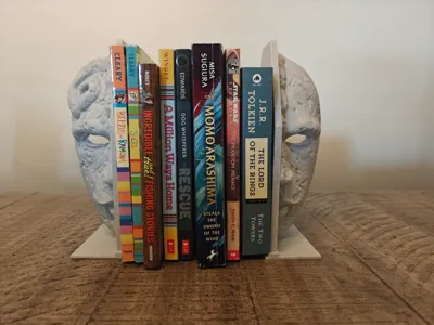 JoJo's Bizarre Adventure Mask Bookends