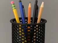 Pot à crayons alvéolé — photo 1