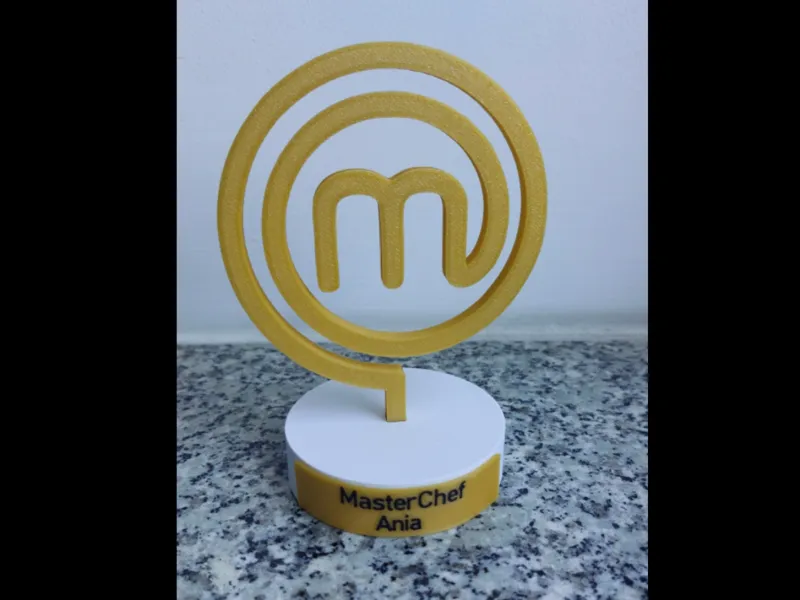 Masterchef Trophy with name (Remix)