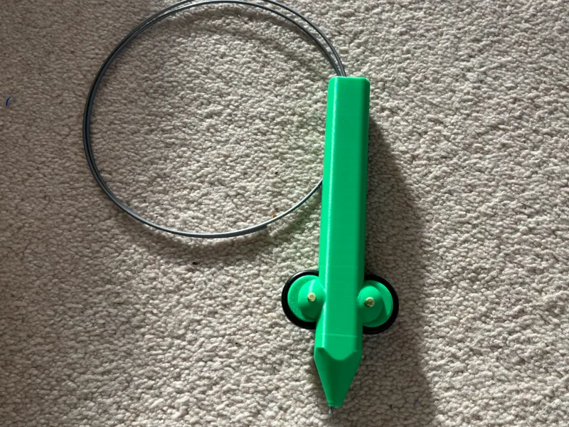 fillament extruder for use with soldering iron