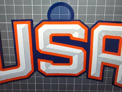 Team USA Hype Chain Pendant