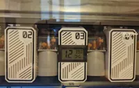 Secure Lock Big 02 03 04 + Rectangular Hygrometer 03