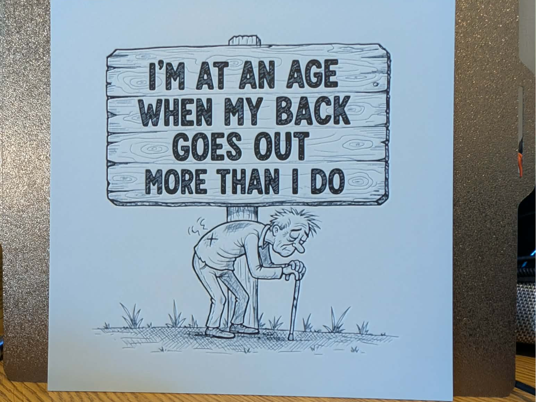 Back out - Funny hueforge 2 colour