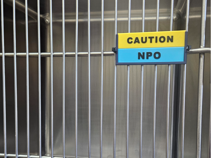 Veterinary Kennel labels, Holder & storage 3D model