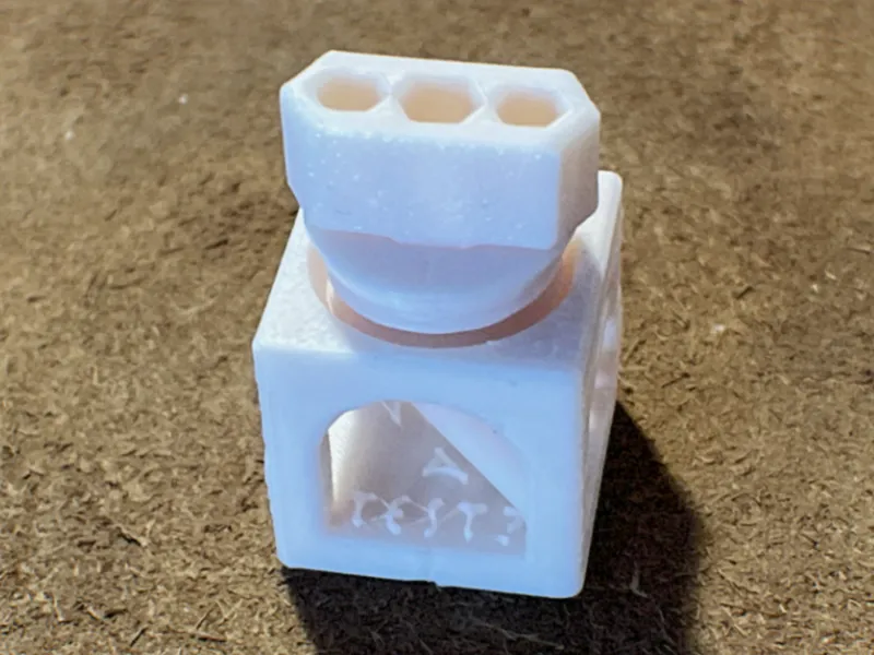 printing_test_cube_40 - fit & finish benchmark 