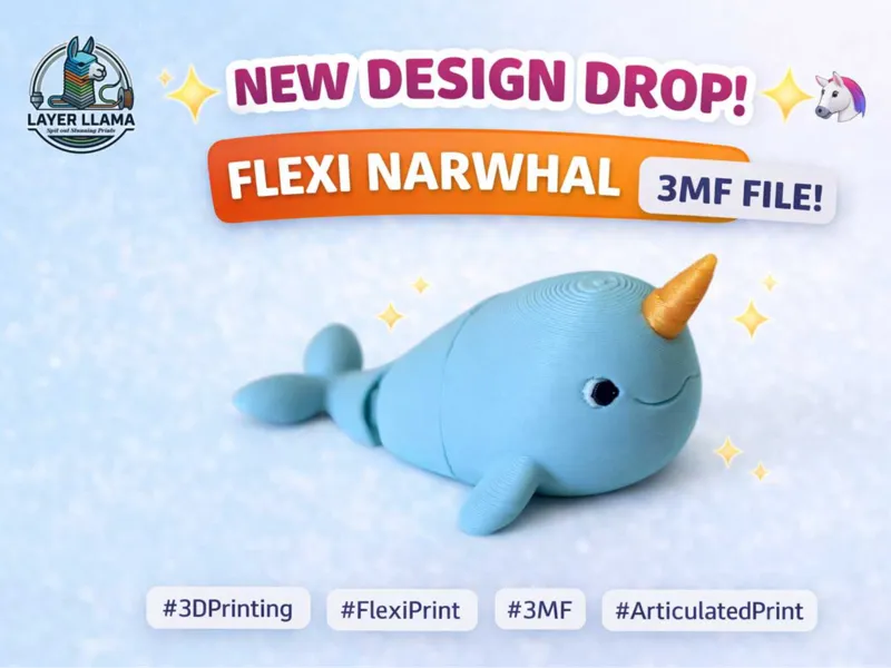 Layer Llama - Flexi Narwhal