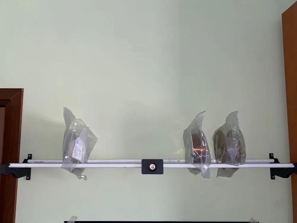 Humity Rack Filament Rack + Humidity Sensor holder by 3EL MakerWorld: Download Free ...