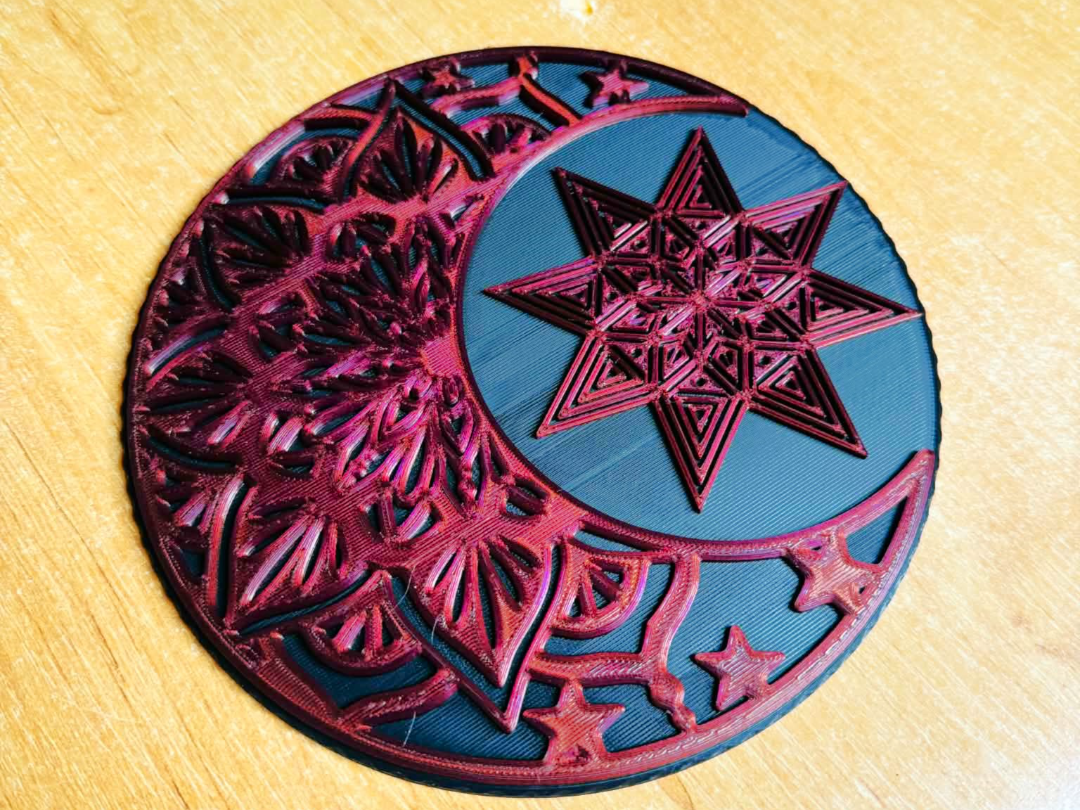 Podtácek Mandala + Slovanská hvězda