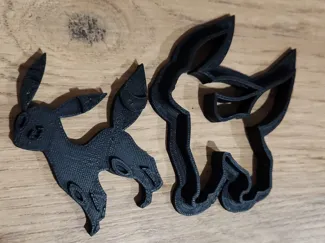 Cookie cutter Umbreon - Pokémon