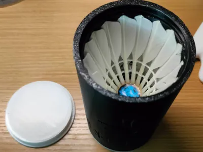 Badminton Shuttlecock Tube