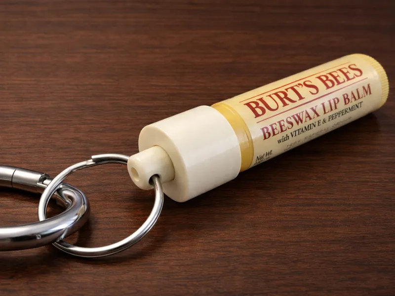 Burt’s Bees Lip Balm Keychain Holder | Chapstick 