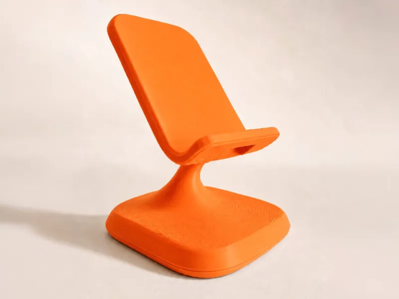 Minimalistic phone stand