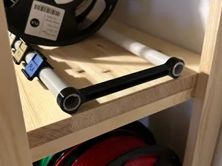 Filament spool holder for 16-22 mm pipes