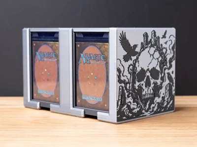 MTG Commander Double Deck Box - Skull- 135 sleeved