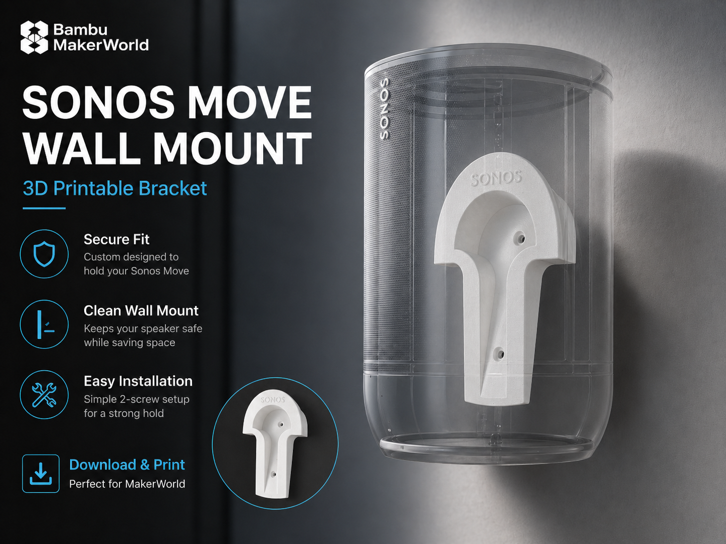 Sonos Move Wall Mount