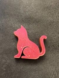 Embout de paille chat assis — photo 2