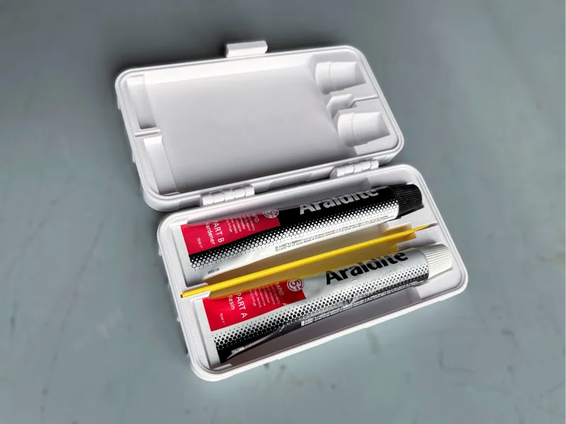 Tough Case for Araldite Epoxy tubes 