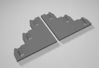 3 Tier Side Rails Only