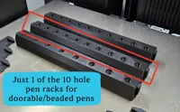 Individual 10 Hole Rack For Beaded/Doorable Pens