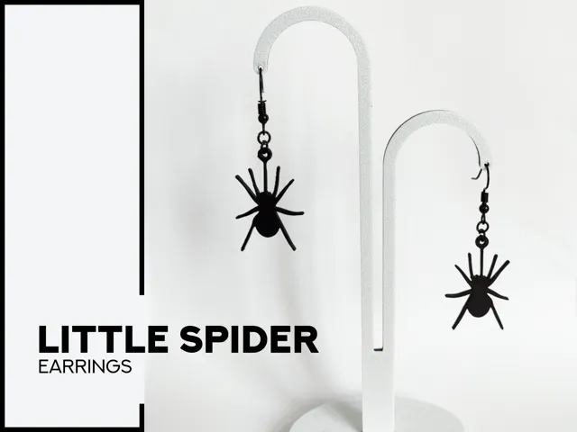 little spider - earrings