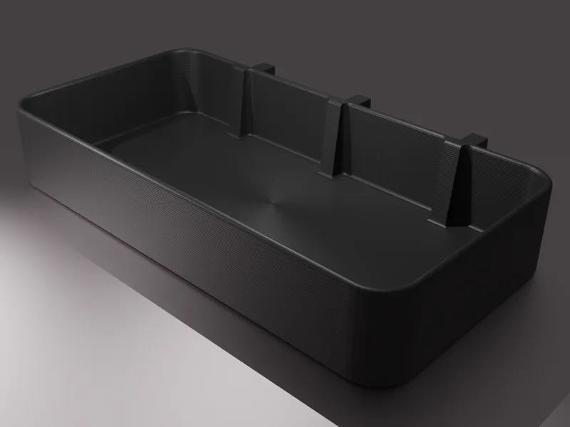 Ikea Skadis tray 70x140 reinforced