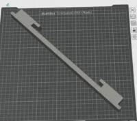 Komplettes Modell auf einer Platte