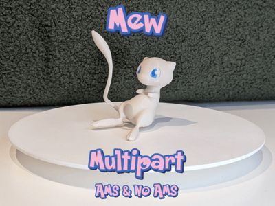 Mew Pokemon Multicolor Multipart NO AMS
