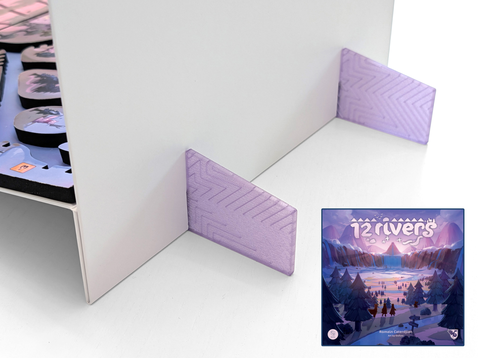 12 Rivers - Plastic Board Stands