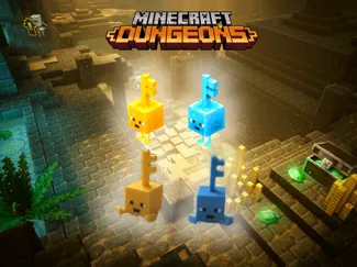 MINECRAFT Dungeons - Key - Klemmbaustein