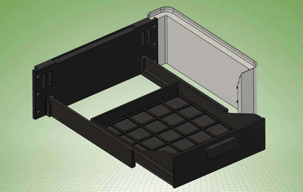 AMS 2 Pro Stackable gridfinity Storage unit - Free 3D Print Model ...