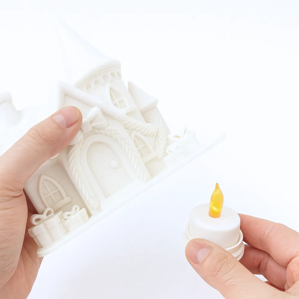 ADVENT CASTLE – A COZY LED CHRISTMAS HOUSE - Free 3D Print Model ...