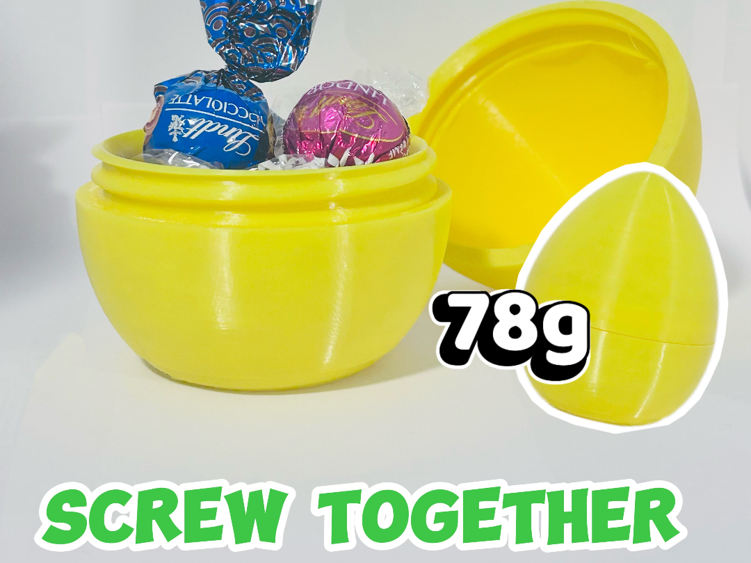 Easter Egg - Candy Container