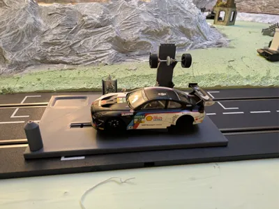 Premium Slot Car Mounting/Adjustment Plate