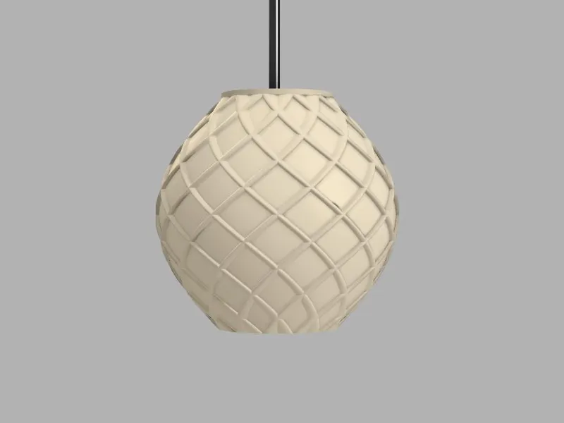 Twist Pendant Glow Lamp