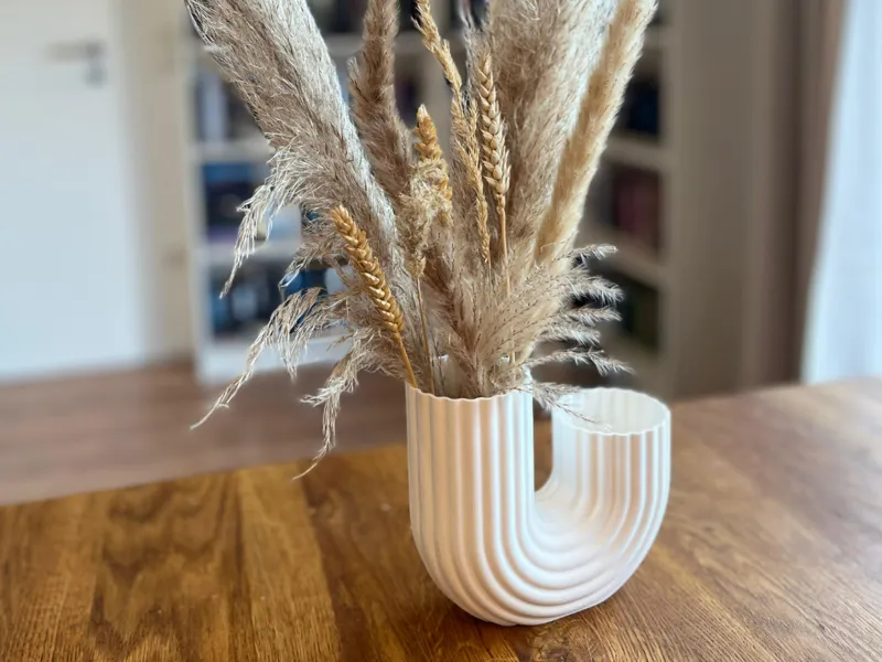 Dune Vase – Moderne U-Vase 