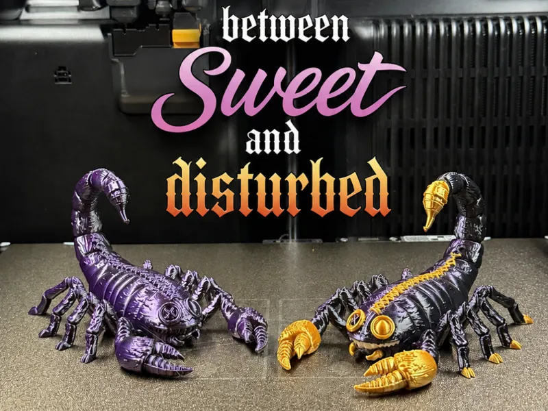 Between Sweet and Disturbed – Sweet Venom Scorpion