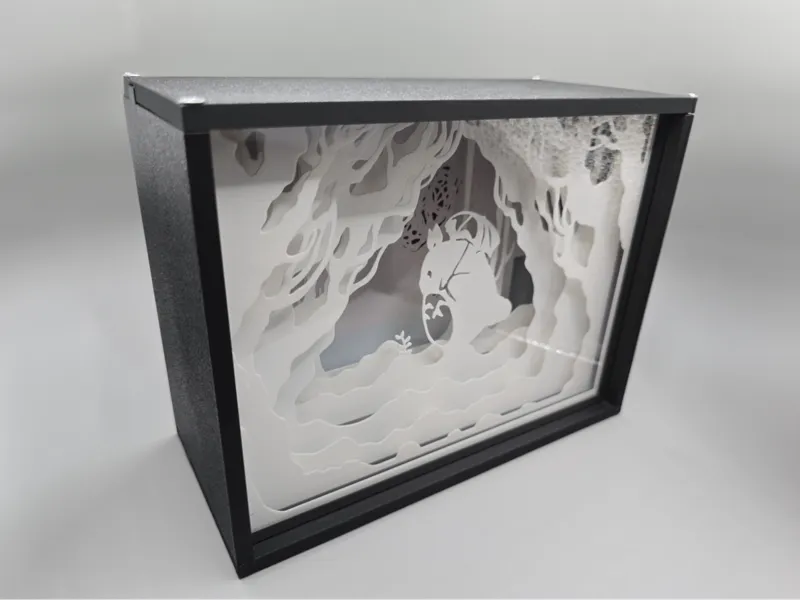 My neighbor Totoro layer light box