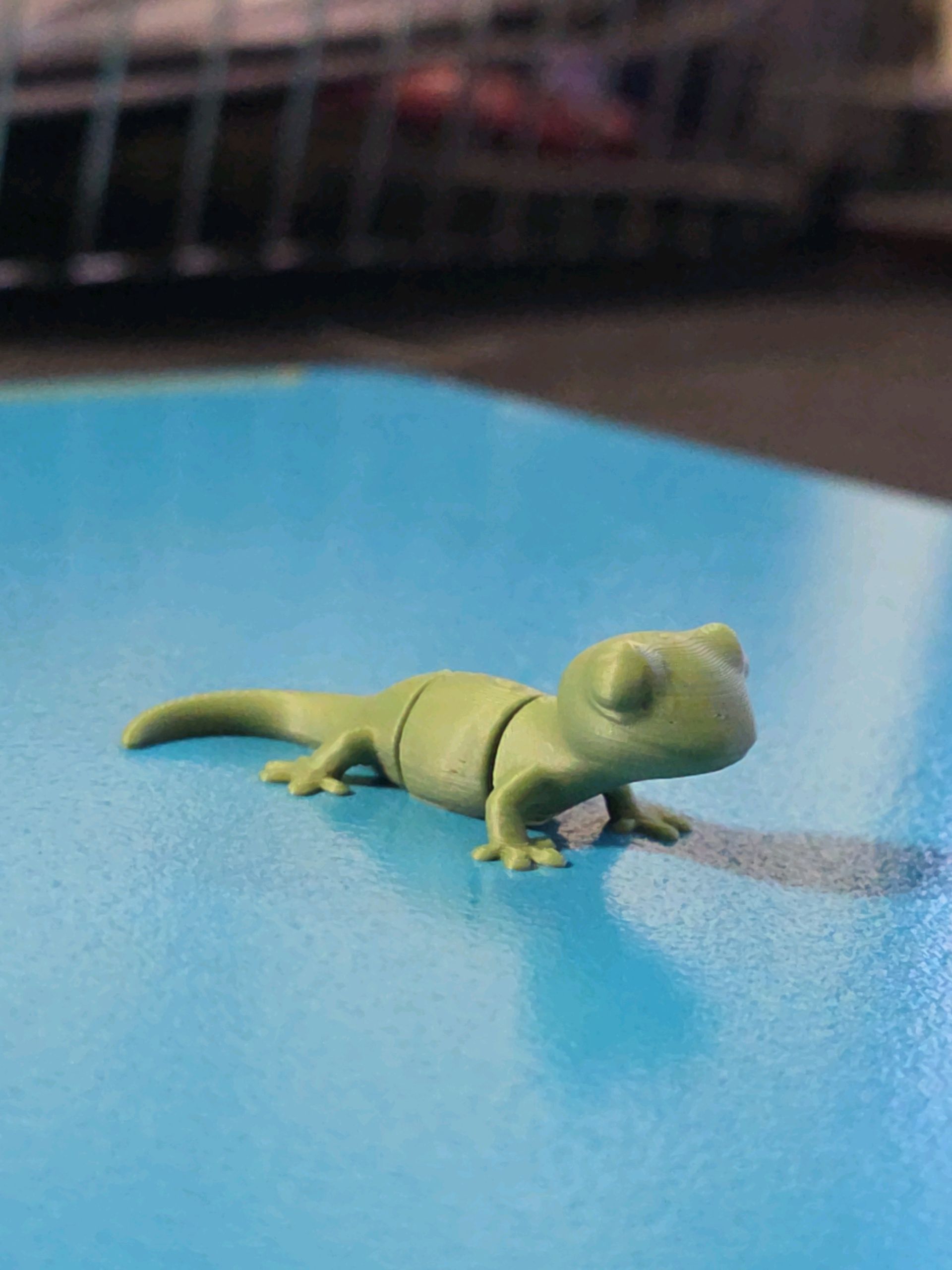 Miniatura 1 do modelo 3D Tiny Gecko