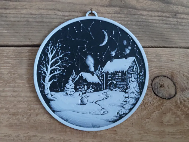 Christmas Ornament - Landscape
