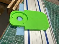Adaptateur défonceuse Bosch pour rail Kreg — photo 2