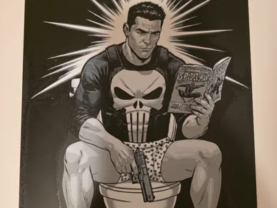 Punisher "Poonisher" Hueforge