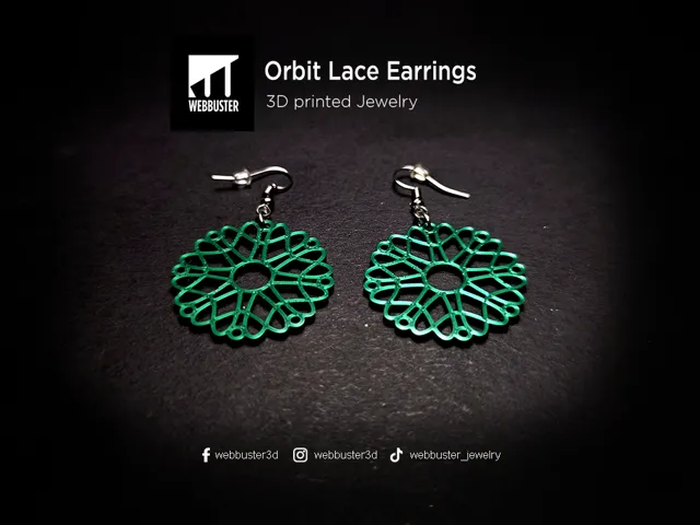 Orbit Lace Earrings