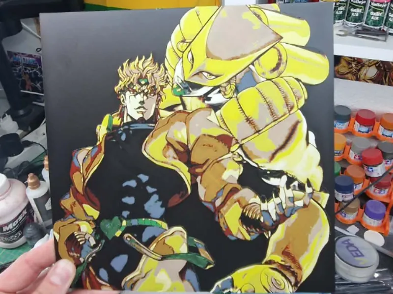 JoJo's Bizarre Adventure Hueforge - Dio Brando