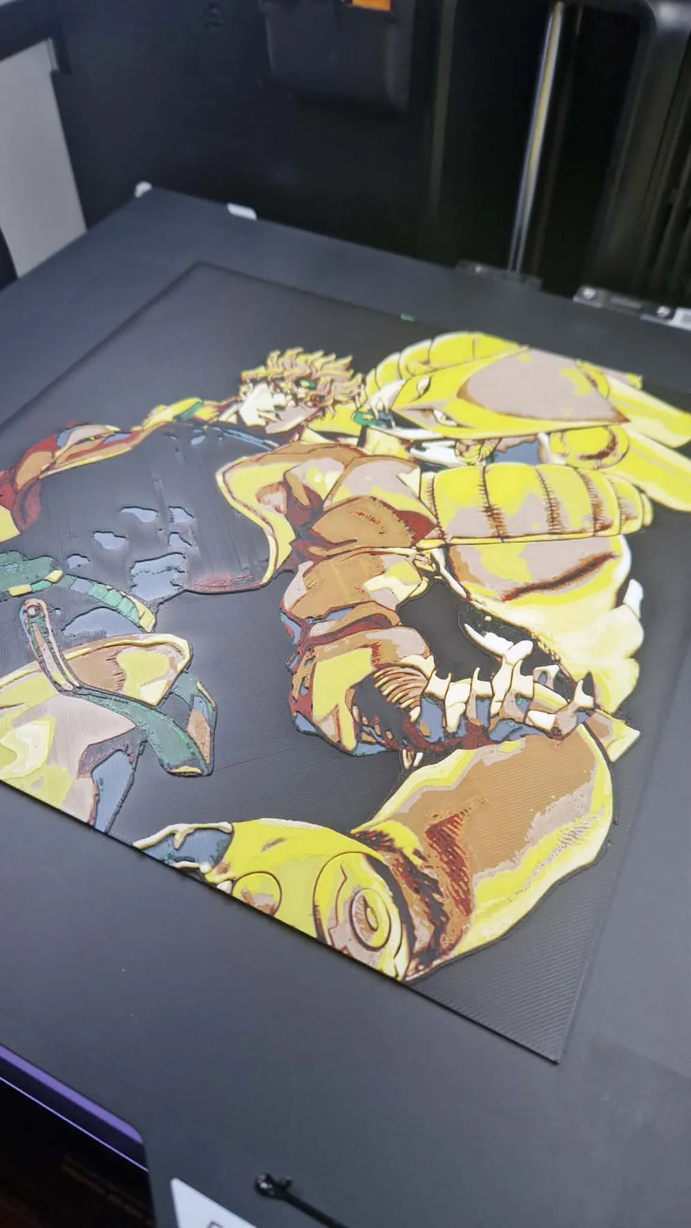 Dio Pattern JoJo's Bizarre Adventure Hueforge - Dio Brando - Free 3D Print Model ...