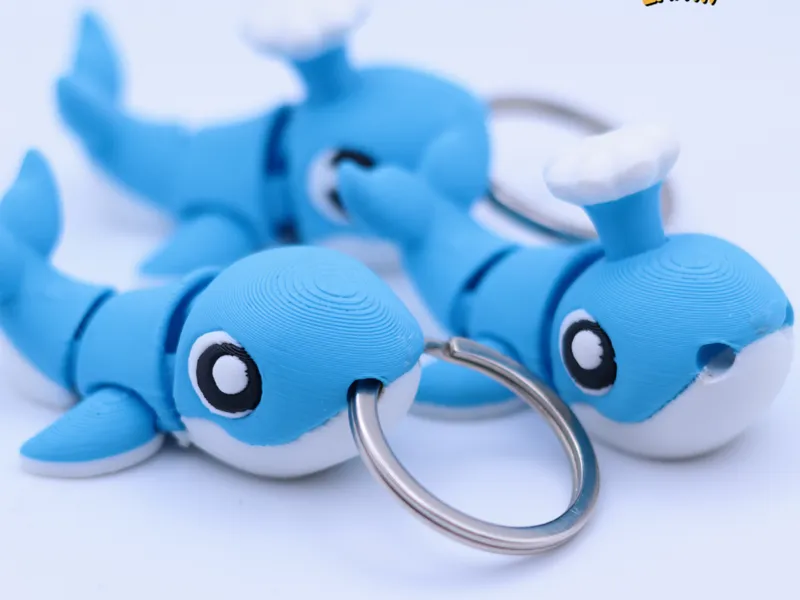 Cute Flexi Blue Whale